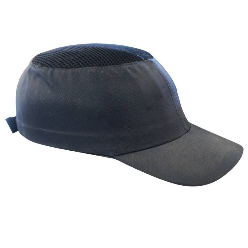 Casquette de protection Coltan noire et bleue