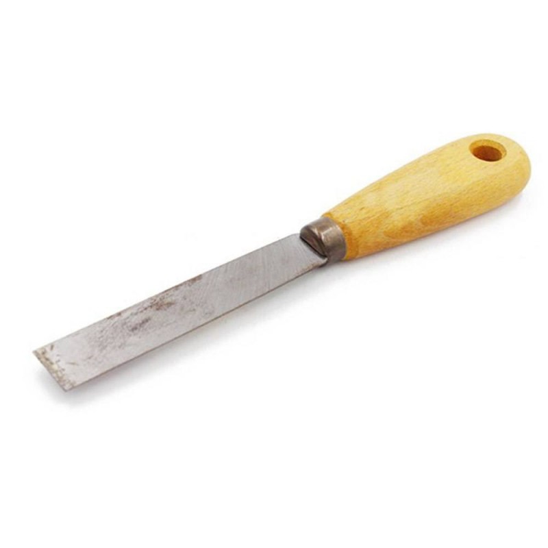 Couteau de peintre 2cm monture en bois UV6