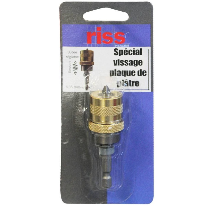 Embout spécial plaquiste