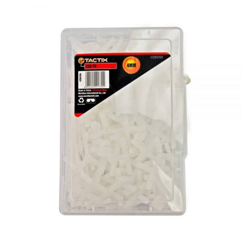 Croisillons carrelage 4mm (sachet de 250 pièces)