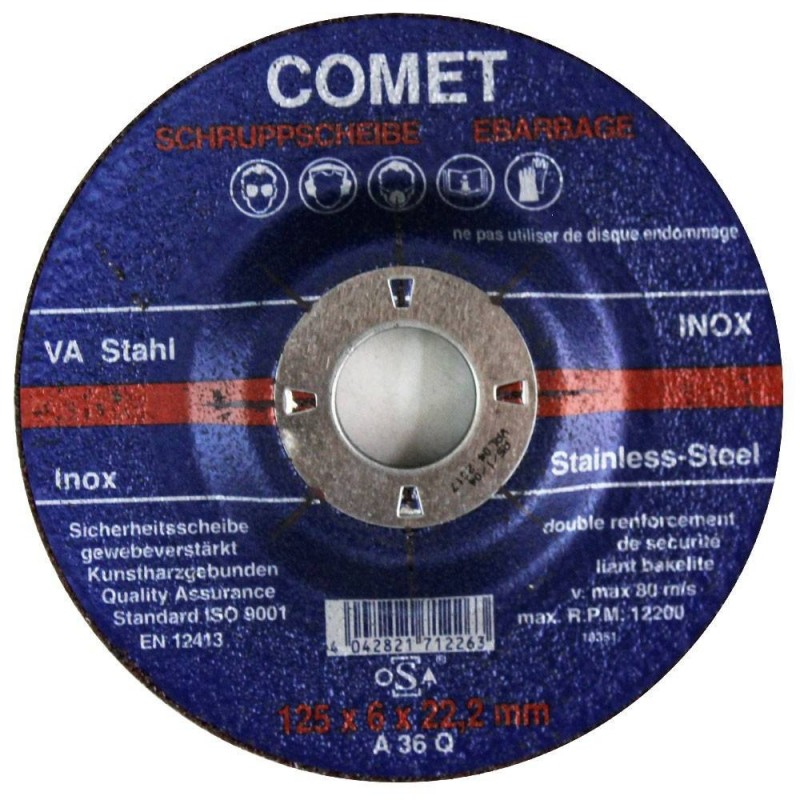 Meule à ébarber D125x6mm