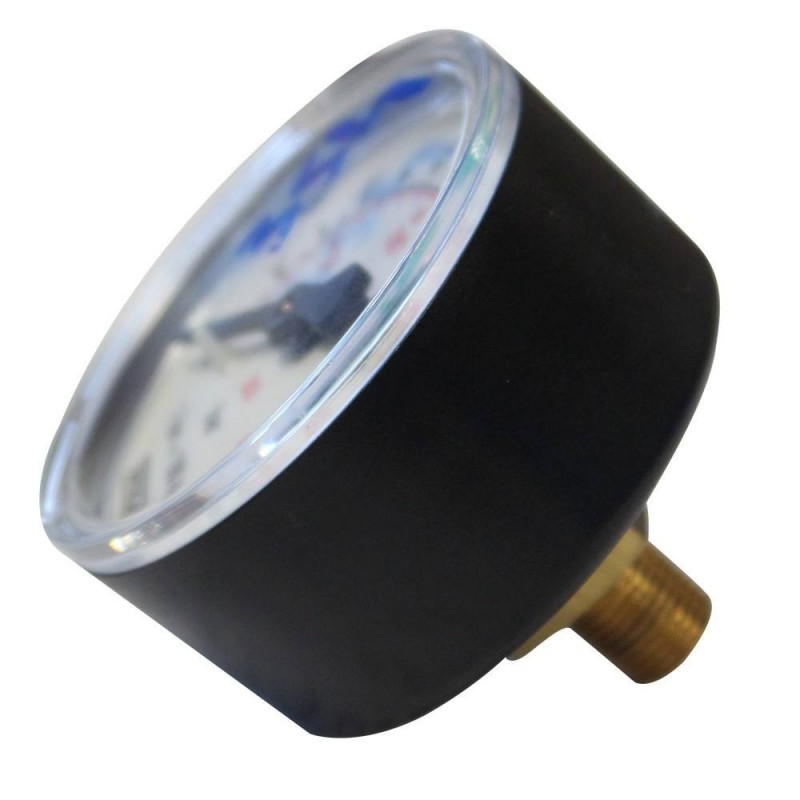 Manomètre air axial 0-16bar