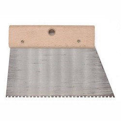 Couteau à colle B1 dents trapézoidales 18cm UV3