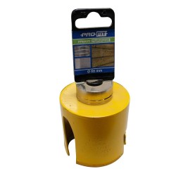 Trépan 68mm bois brique plastique*