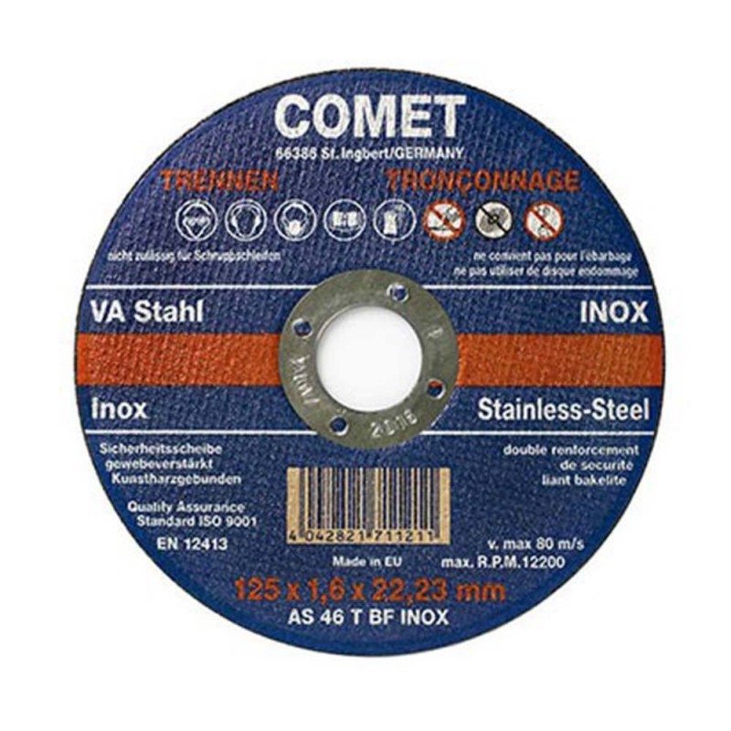 Disque à tronç. inox125mm (1.6mm)FT