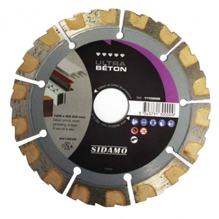 Disque diamant ultra 125mm