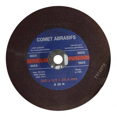 Disque à tronçonner inox d350