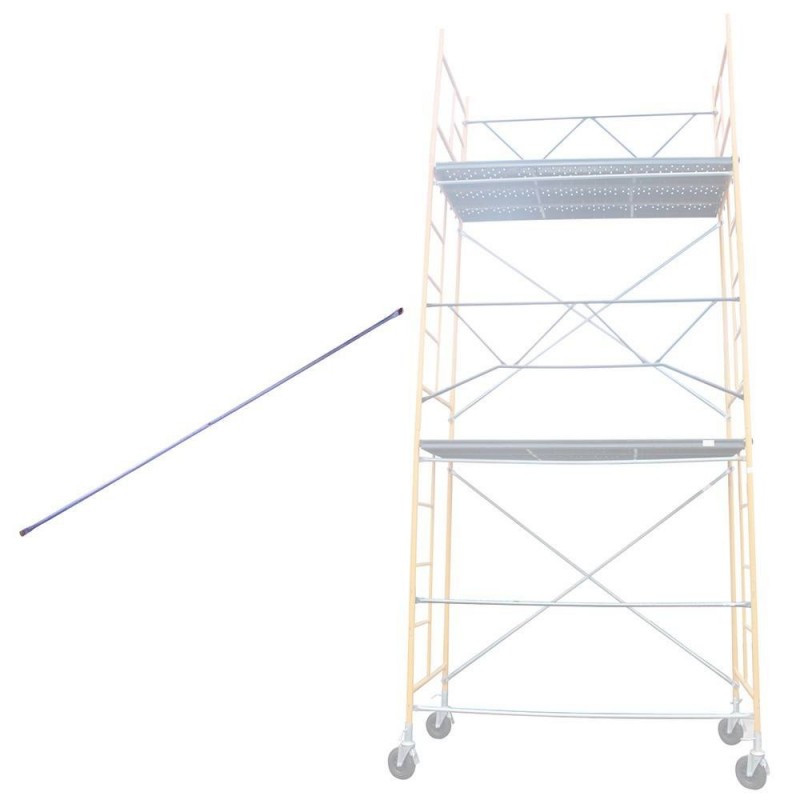 Longeron diagonal pour échafaudage 2690mm