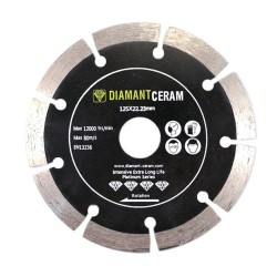 Disque diamant D115mm segmenté
