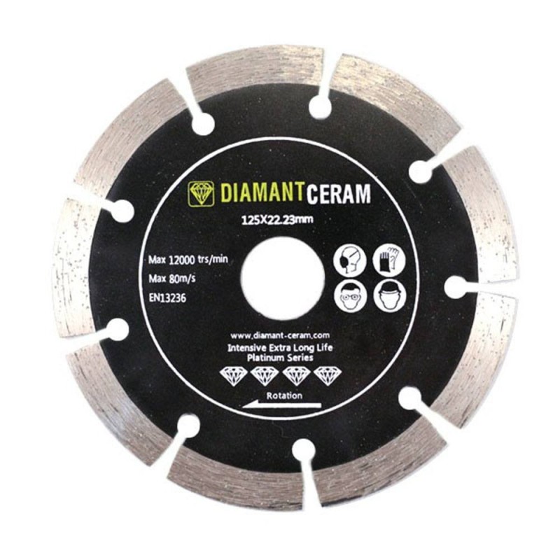 Disque diamant D115mm segmenté