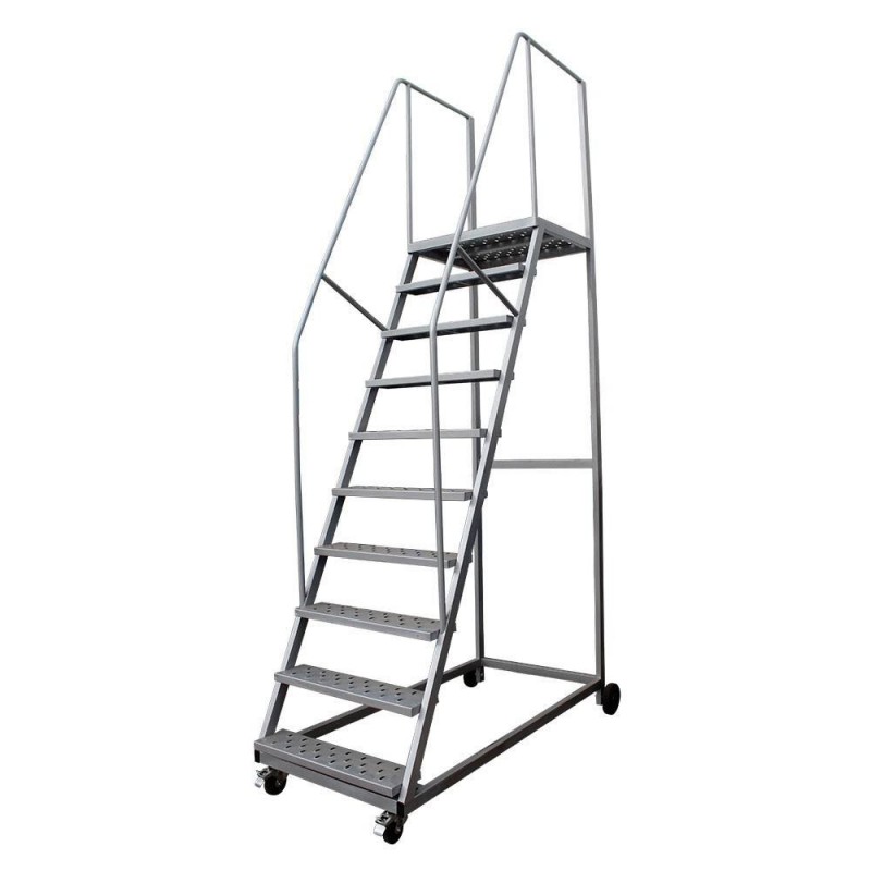 Escabeau roulant 10 marches