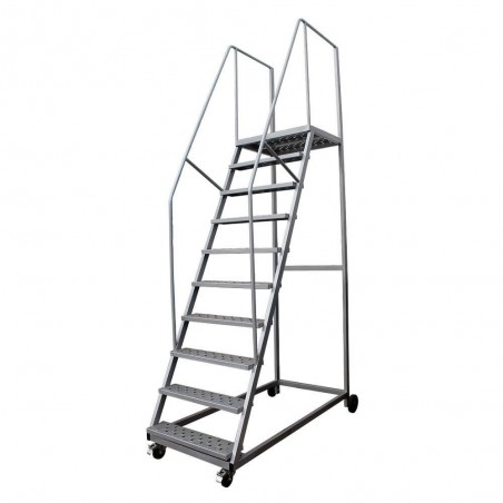 Escabeau roulant 10 marches