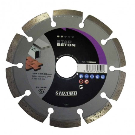 Disque diamant star 125mm