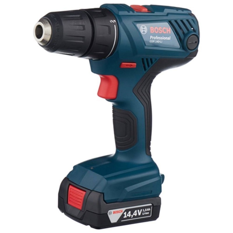 Perceuse visseuse sans fil GSR 140LI 3X1.5AH Batt +