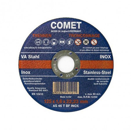 Disque à tronç. inox d125mm (1mm)