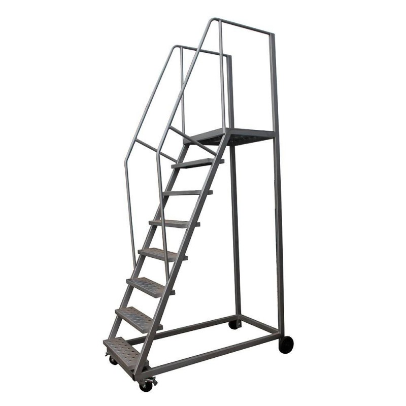 Escabeau roulant 8 marches