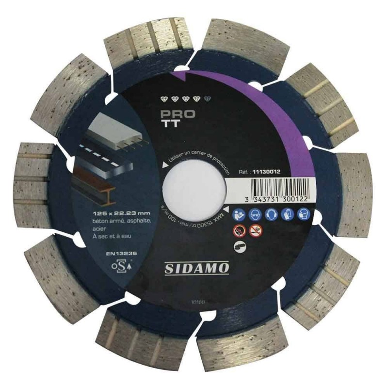 Disque diamant pro TT 125mm