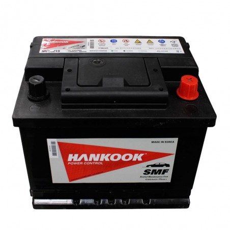 Batterie HANKOOK 62AH Sans entretien