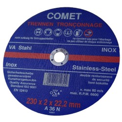 Disque à tronç. inox 230mm (2mm) FT