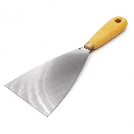 Couteau de peintre 6cm monture en bois UV6