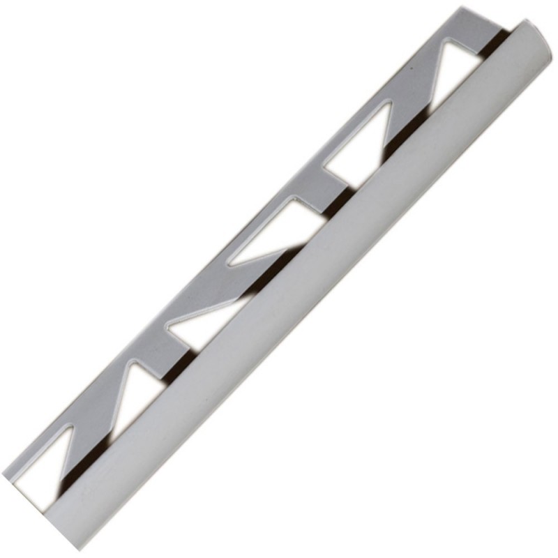 Profil pvc 2.50m 8mm marbre blanc