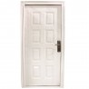 Porte metallique 2050x960 droite CREAM*