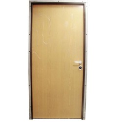 Bloc porte anti-effraction 2160x1020mm droite okoumé miel -  - meilleure qualité