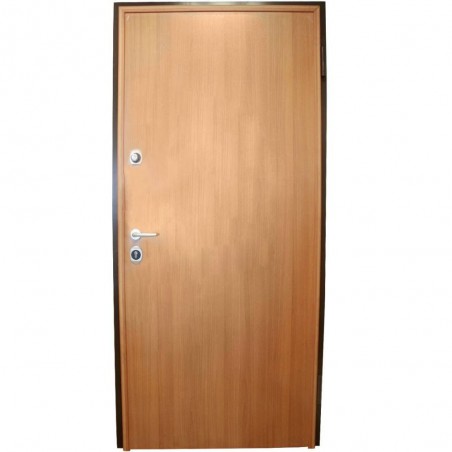 Bloc porte anti-effraction 2160x1020mm droite okoumé teinté -  - meilleure qualité