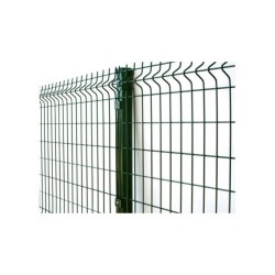 Panneau de clôture rigide verte H203xL200cm