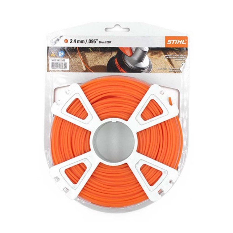 Fil nylon 2.4mm x 86m