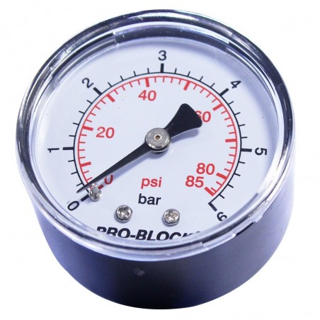 Manometre central D50mm-0/6 bar MC6 -  - meilleure qualité