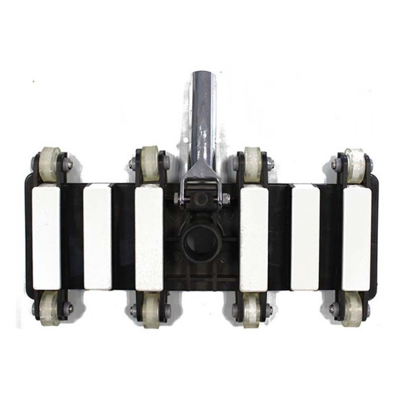 Balai à beton à clic inox