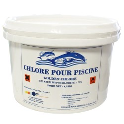 Hypochlorite de calcium 70% 4.5kg TBL -  - meilleure qualité