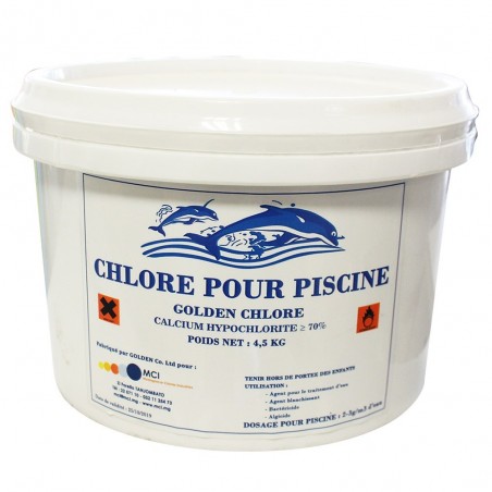 Hypochlorite de calcium 70% 4.5kg TBL -  - meilleure qualité
