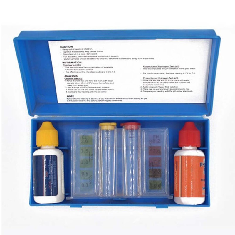 Kit de test 2 en 1 pH et chlore -  - meilleure qualité