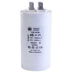 Condensateur broches 45µF-450V
