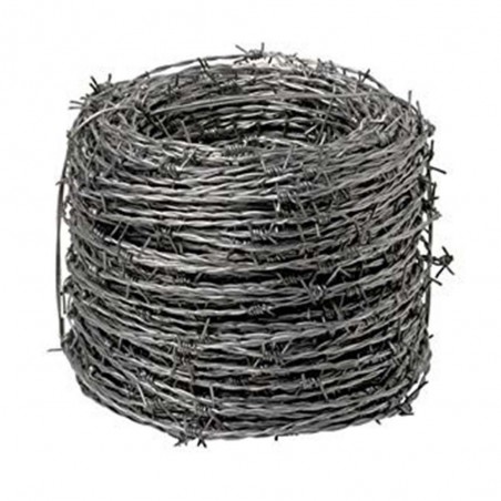 Barbelé galvanisé rlx100mx2mmx8.5kg