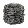 Barbelé galvanisé rlx100mx2mmx8.5kg