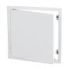 Trappe métallique laquée blanc 500x500