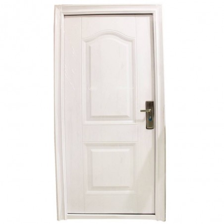 Porte metallique 2050x960 droite CREAM