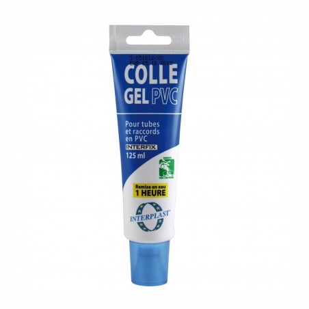 Colle gel pvc en tube 125ml sans etui