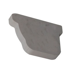 Fond de gouttière ghe 140 blanc*