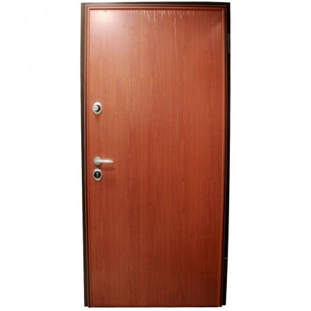 Bloc porte anti-éffraction 2160x1020 gauche effet bois cherry -  - meilleure qualité