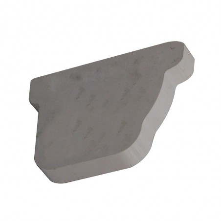 Fond de gouttière 140 blanc drte*