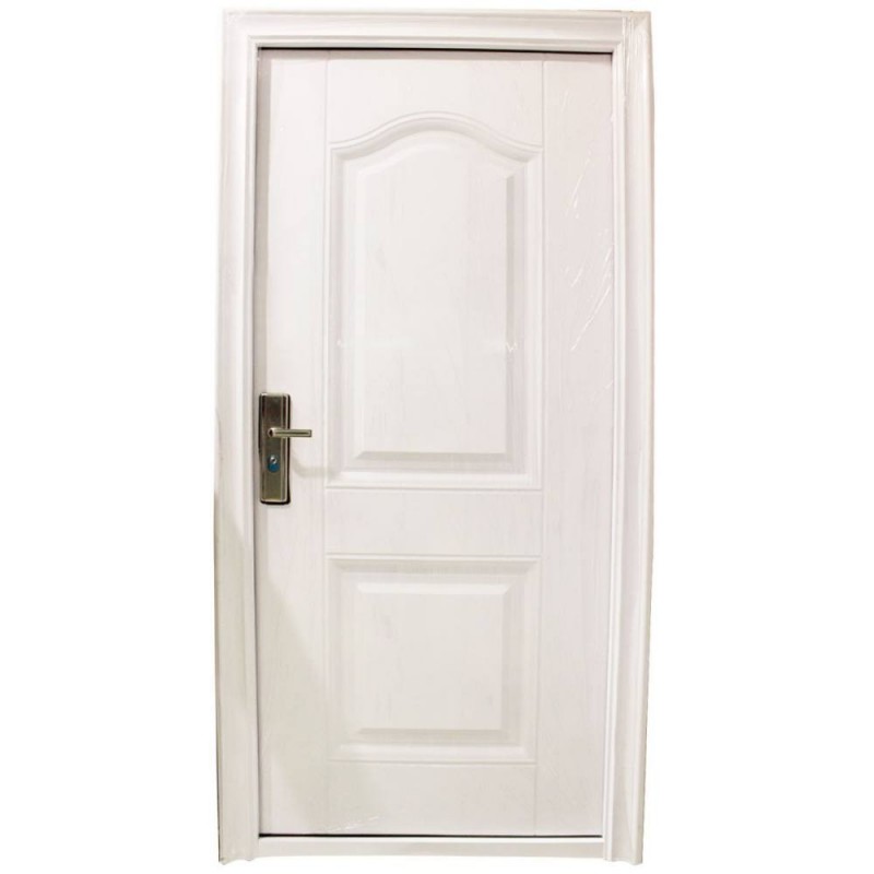 Porte metallique 2050x960 gauche CREAM
