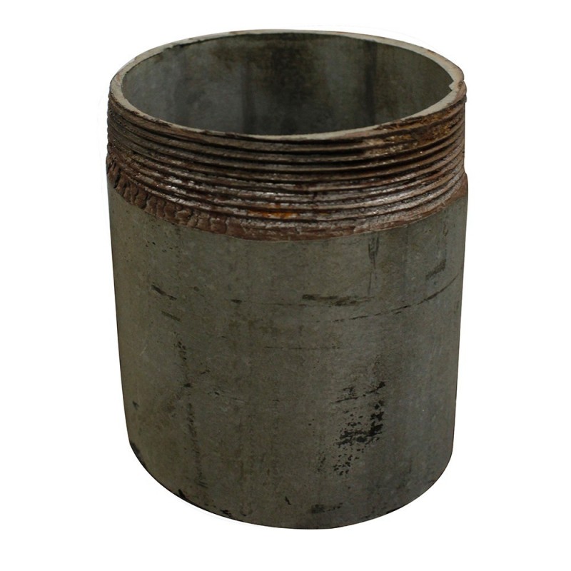 Tube galvanisé 125x140 ep.4mm série medium Barre de 5.80m