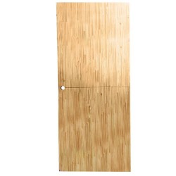 Porte bois coulissante 204x83