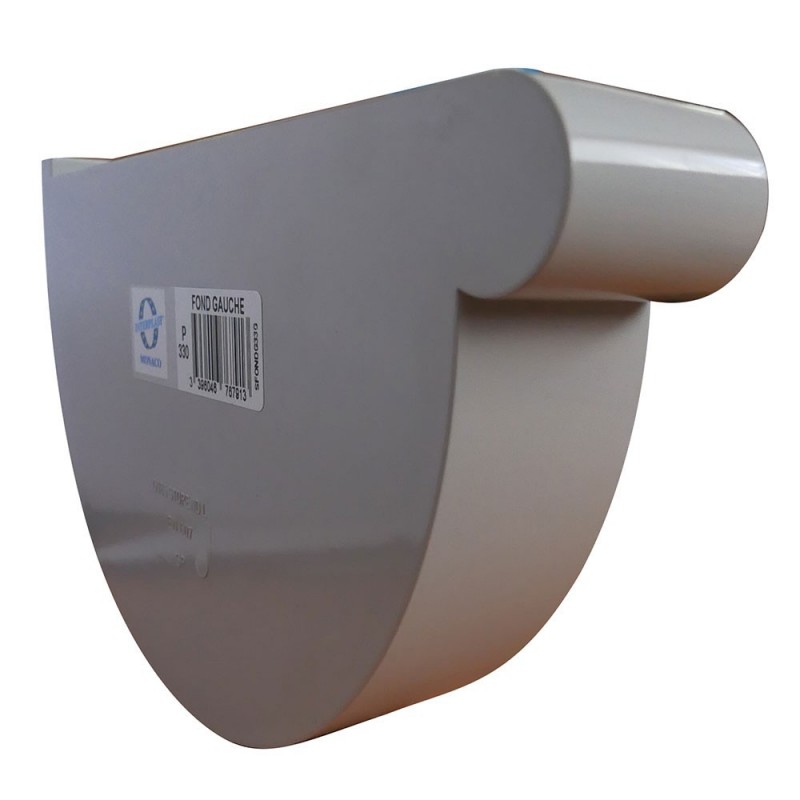 Fond de gouttière gauche 33 cm