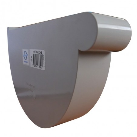 Fond de gouttière gauche 33 cm