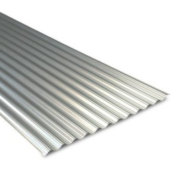 Tôle ondulée galvanisée largeur 90 cm